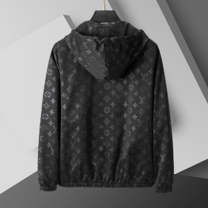 Alternative view of Midnight Monogram™️ Windbreaker – LV-Inspired Edition!